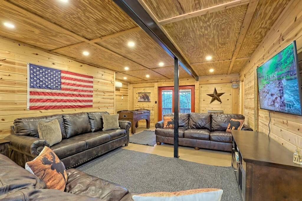 Near Downtown Helen - Hottub, Sauna, Game Room, Fire Pit Екстериор снимка